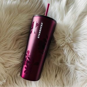 Starbuck 2021 Plum Red Rose Limited Release Stainless
Steel Insulated Tumbler
